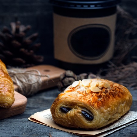 Pan de Chocolate con Almendras