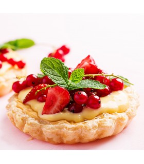 Tartaleta de fresas, frambuesas o arándanos
